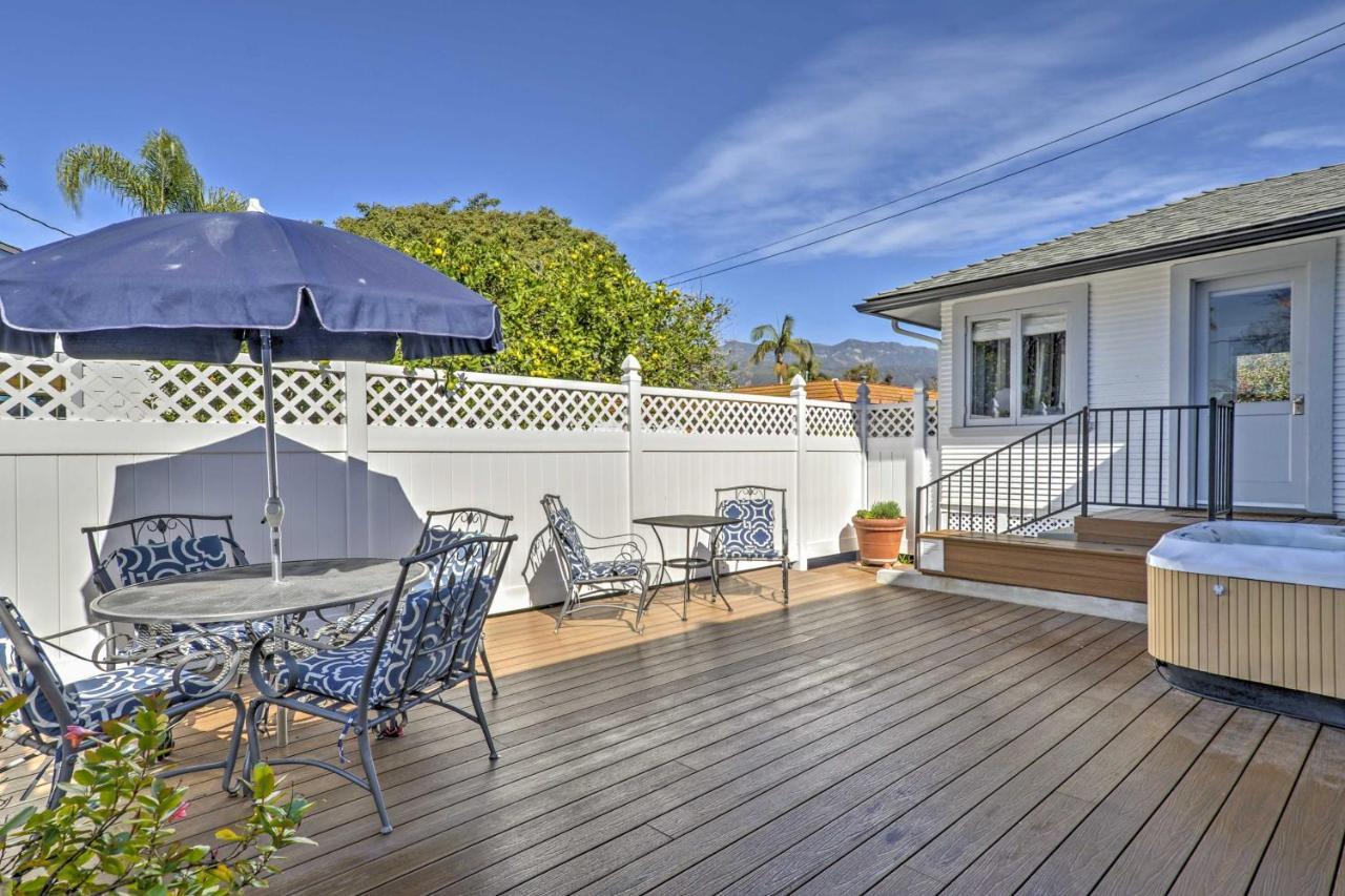 Carpinteria Apt With Hot Tub - 10 Min Walk To Beach! Exterior foto